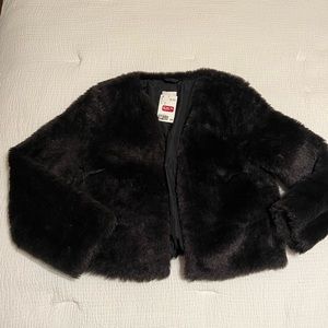 Brand New Black Fur Coat